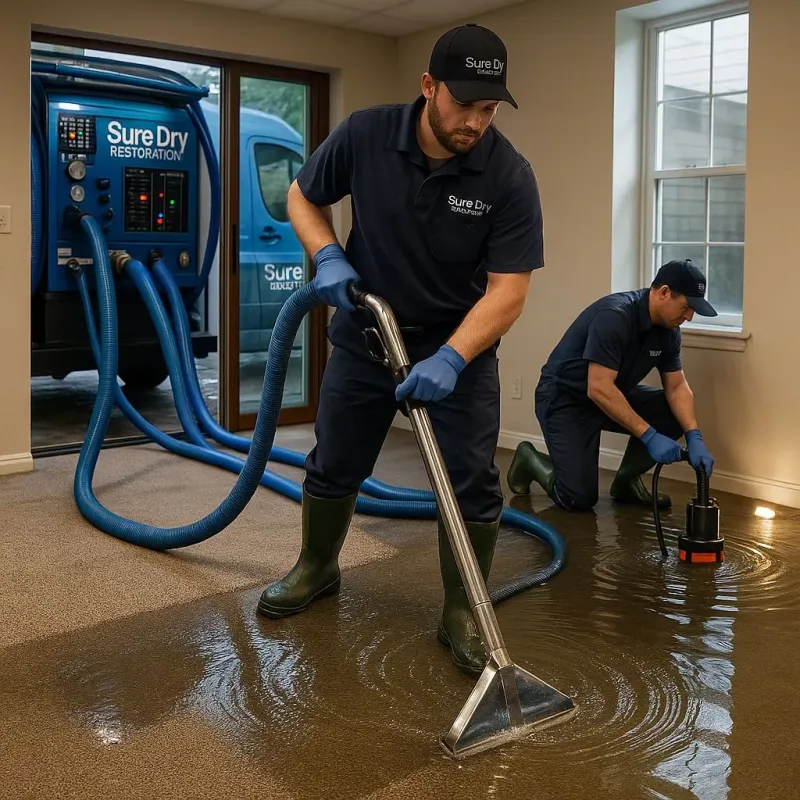 Water Extraction and Removal process in Monson, MA
